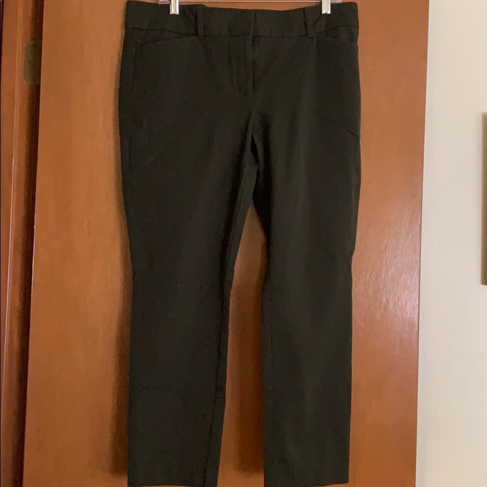 Olive dress pant